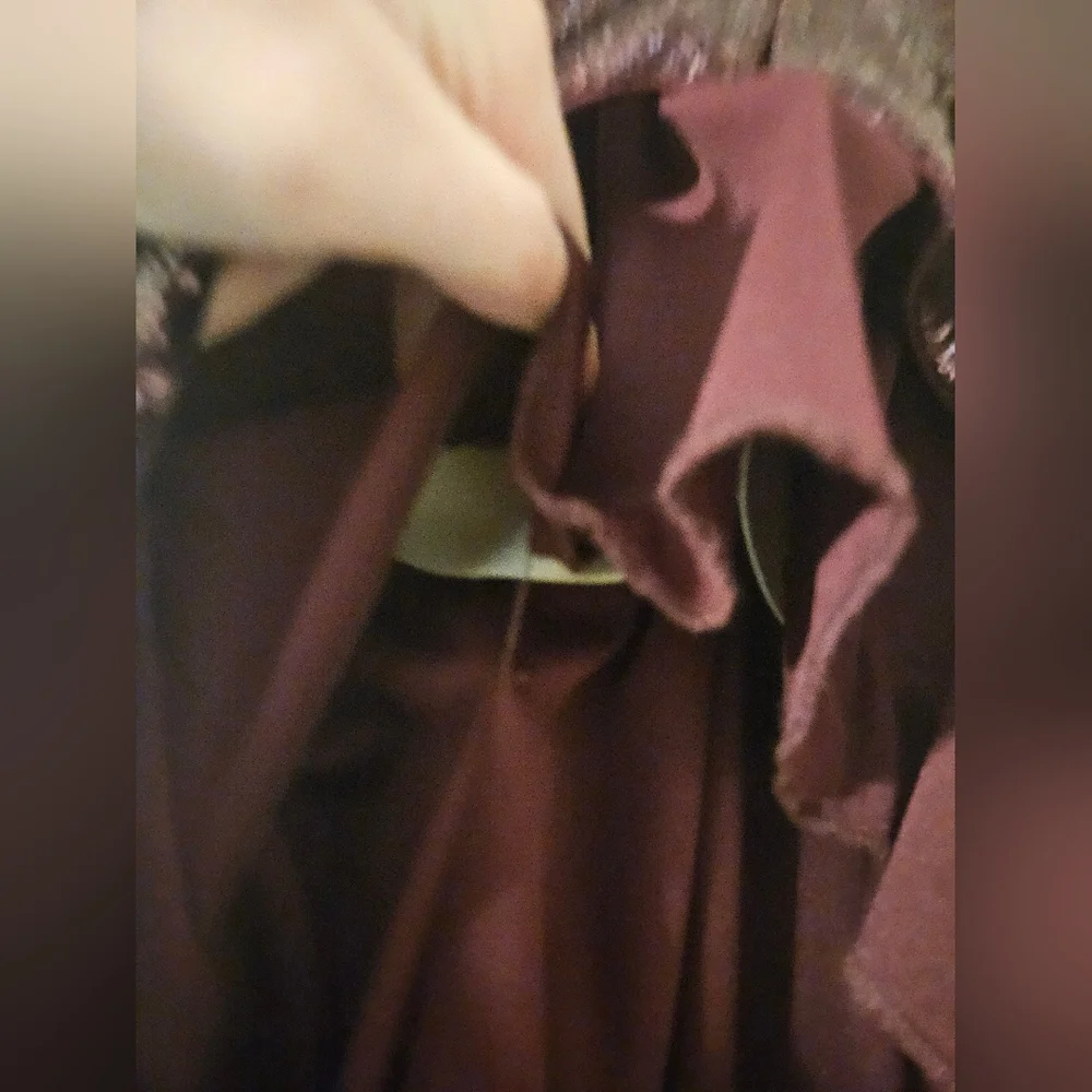 Ava Presley Burgundy Prom Dress mermaid‎ style size 8 nwot